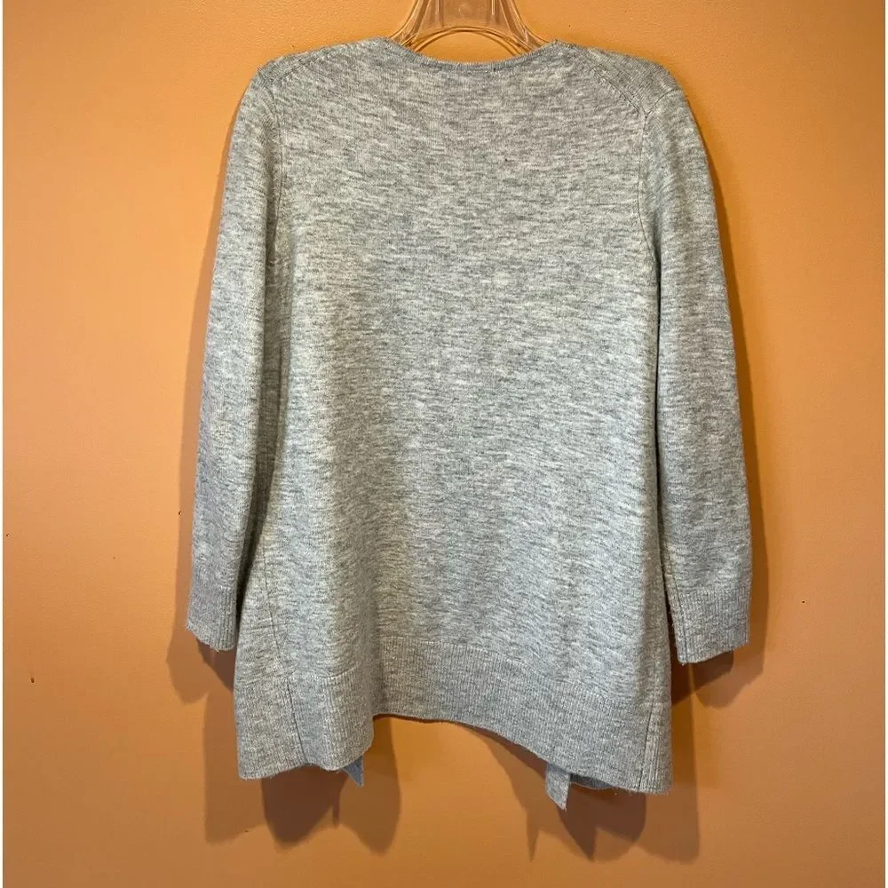 Black Tape Size M Grey Open Women’s Cardigan